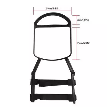 Буксировка прицепа Двойное зеркало Универсальное крепление на прицепе Удлинитель зеркала на крыле прицепа Стекло для буксировки зеркала