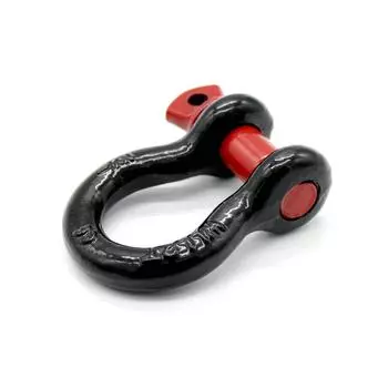 Буксировочная скоба D-образное кольцо, изолятор дуговой скобы, комплект из 2 буксирных принадлежностей для внедорожников