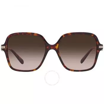 Bvlgari Brown Gradient Square Ladies Sunglasses BV8248 504 13 55