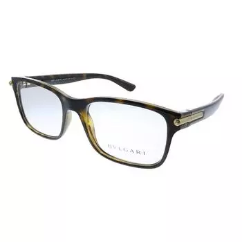 Bvlgari BV 3039 977 54 мм Прямоугольные очки унисекс 54 мм темные Гавана