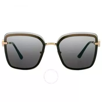 Bvlgari Grey Gradient Butterfly Ladies Sunglasses BV6151B2 0148G 59