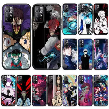 BW-28 Jujutsu Kaisen Case for Xiaomi Redmi A3 13C 10A 10C 12C 9A 9C 9T A3X Note 13 8 9 10 11 12 Poco F5 F6 C51 M6 X3 X6 C65 C50 C55 Pro Plus 4G 5G