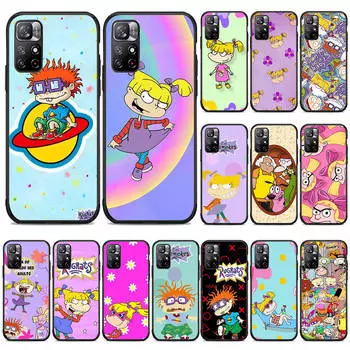 BW-49 Rugrats Soft Case for Xiaomi Poco F5 F6 M6 X3 X6 Redmi 10A 10C 12C 13C 9A 9C 9T A3 A3X Note 8 9 10 11 12 13 C65 C50 C51 C55 Pro Plus 4G 5G