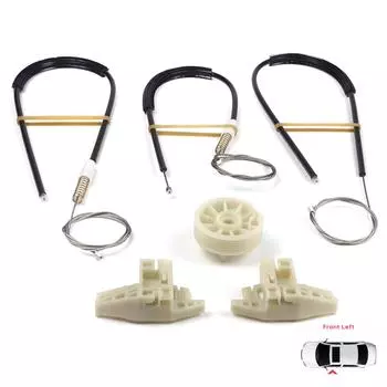 BWR250 Ремонтный комплект стеклоподъемника передней левой двери для Renault Megane MK2 BM0/1 CM0/1 LM0/1 2002-2008 4/5 двери 8200325136