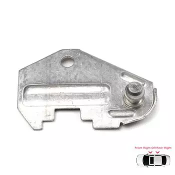 BWR5007 Зажим стеклоподъемника, металлический, соединительный лист правых дверей для Vauxhall Opel Vectra