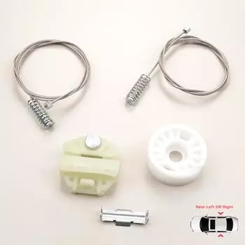 BWR5038 Комплект для ремонта электрического стеклоподъемника заднего левого или правого для Saab 9-3 MK1 YS3D 1998-2003 900 NG 1994-1998 5-дверный HB