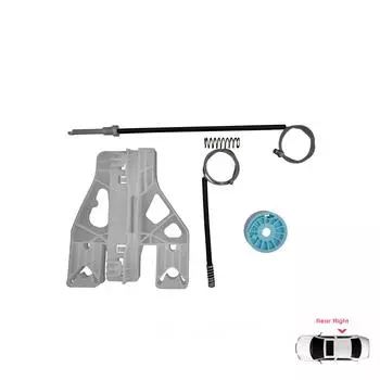 BWR5067 Комплект для ремонта стеклоподъемника задней правой стороны пассажира 8X4839462A для A1 2010-на