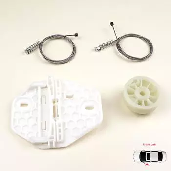 BWR5103 Комплект для ремонта стеклоподъемника Передняя левая дверь со стороны водителя для Dacia Logan MK1 2004-2012 4/5-Door