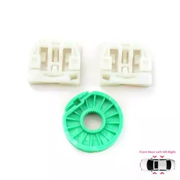 BWR5264 Комплект шестерен для ремонта оконного регулятора 84934400, 84934500 для Maserati Quattroporte 2004-2011 гг.