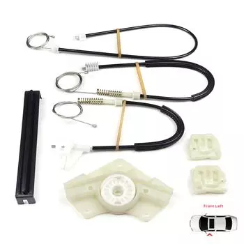 BWR544 Комплект для ремонта электрического стеклоподъемника передней левой двери для Skoda Octavia MK1 1U 1U2 1U5 2001-2010 Facelift с колесной аркой