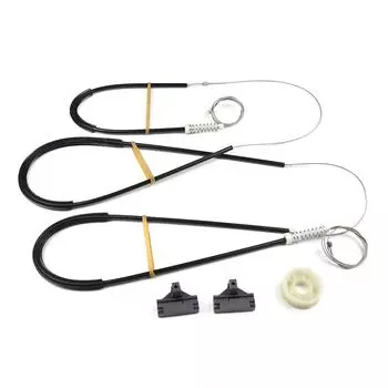 BWR57 Ремкомплект оконного регулятора левой или правой двери для VW Lupo 6E1 6X1 Seat Arosa 6H1 1998-2005 3-дверный 6X0837461 6X0837462