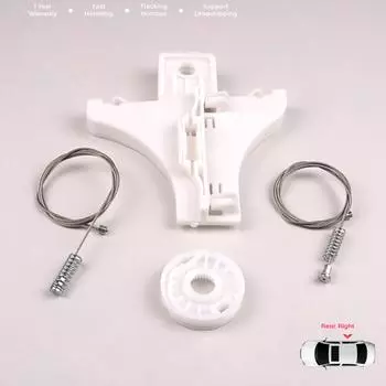 BWR621 Ремкомплект электрического стеклоподъемника задняя правая дверь для VW Golf MK4 1997-06 Jetta Bora A4 1J 1998-06 4/5 двери 1J4839462