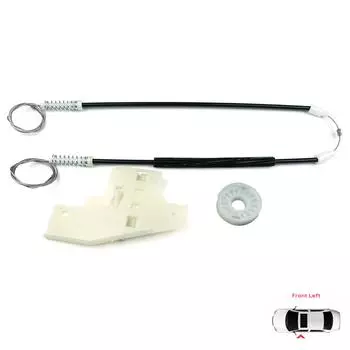 BWR781 Комплект для ремонта регулятора электростеклоподъемника передней левой двери для Peugeot 407 6E 6D 2004-2011 4/5 дверей 9644893580