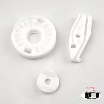 BWR791-1 Ремонт оконного регулятора Кронштейны слайдера и задняя правая дверь колеса для VW New Beetle Cabriolet 2003-2010