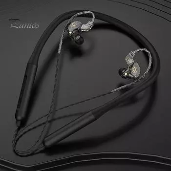 BX-03 беспроводные наушники CVC с шумоподавлением, высокой точностью, легкие, совместимые с Bluetooth5.0, HiFi, спортивные наушники-вкладыши с шейным ободом для фитнеса зелёный