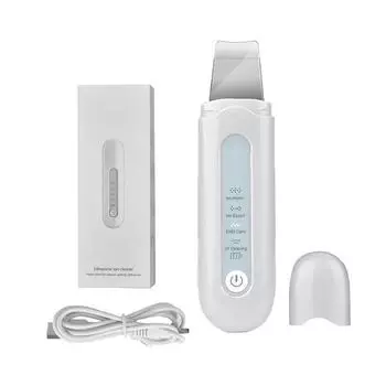 BY2 Ультразвуковой скруббер для удаления угрей Очиститель кожи Очиститель лица Машина для чистки лица Вибрационный массажер Подъемные устройства Спа Ультразвук