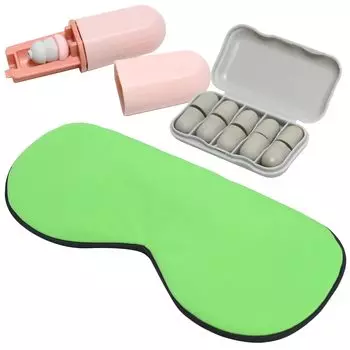 by a Level 1 Sleep Test Ear Plugs for Ear Plug Ear Plugs for Eye Mask 36db Reduction One Size Fits [Supervised Professional] K-YRHY Sleeping, Set,