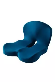 by a MYHUE Comfortable Chair Cushion that Get Stuffy and Stays Prevents Lower Back Posture Pelvic Chair Memory Foam Pelvic Support Lumbar Integrated