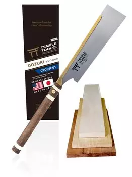 by an American DIY Temple Tool 240mm Crosscutting Saw with Replaceable Blades [Supervised Expert]