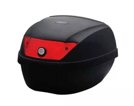 By Garoo Motorcycle Rear Box S Size Black BG-061
