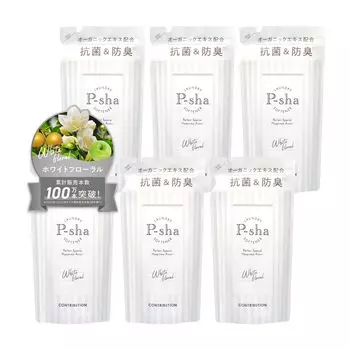 by Nissy Softener Refill Set of 6 odor soft finish Nissy Laundry detergent Laundry supplies Contains organic extracts [Produced (Takahiro Nishijima)] белый