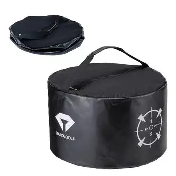 Шуго Имахира DAIYA GOLF Diamond Impact Bag Высокопрочная ткань Структура, которая предотвращает разрыв Бесшумный режим Power up Увеличенная дальность замаха чёрный