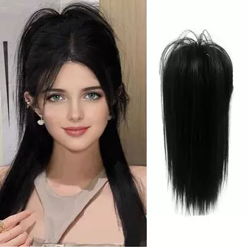 Bybrana Waterfall прямой синтетический парик с хвостом на шнурке