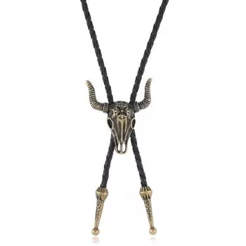 Бычья голова Цепочка на шею Ретро Модное ожерелье