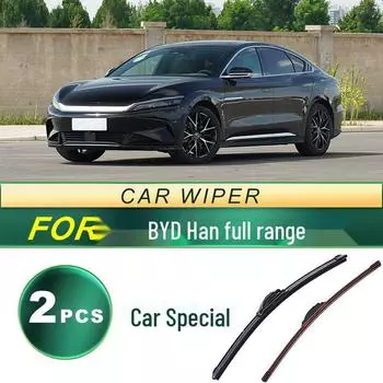 BYD Han/EV/DM Series Silent Boneless Windshield Wiper Blade BYD Han/EV/DM/DM-i/DM-p, 2 pieces