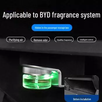 BYD Song Plus, Qin Pro, Han, Tang, E2/E6 Автомобильная ароматерапия и система ароматизации с отрицательными ионами 5# Garden after the rain, a bottle of perfume
