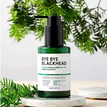 Bye Bye Blackhead 30 Days Miracle Green Tea Tox Bubble Cleanser 120 г