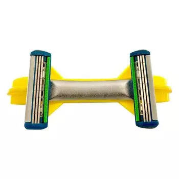 Быстрая машинка для стрижки налысо, Бритвы для головы для мужчин, Двойная головка, Быстрая, Мужская ручная бритва для головы налысо, Ручная машинка для стрижки налысо для удаления волос