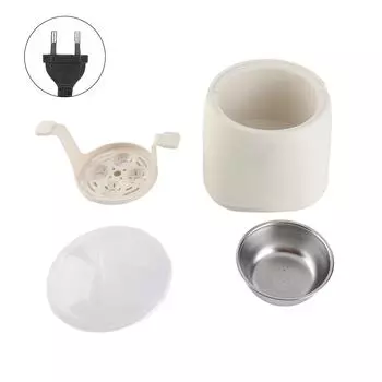 Быстрая яйцеварка на 4 яйца Электрическая яйцеварка-пашотница с 12-часовым таймером для яиц вкрутую и пашот L(for 6.5-9kg)