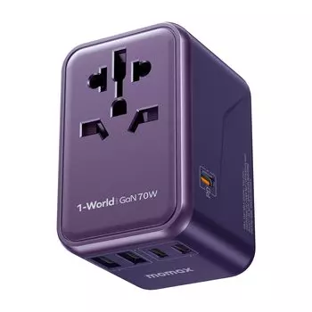 Быстрая розетка-преобразователь MOMAX PD 70W GaN для быстрой зарядки, розетка-преобразователь мощности для путешествий за границу, зарядка 6 устройств одновременно, розетка PD QC за рубежом