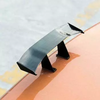 Быстрая установка 1x спойлер универсальные автомобильные наклейки из углеродного волокна