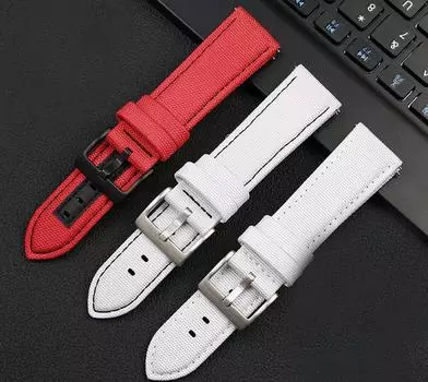 Быстрая замена часового ремешка кожаный мужской браслет 22 мм 22mm