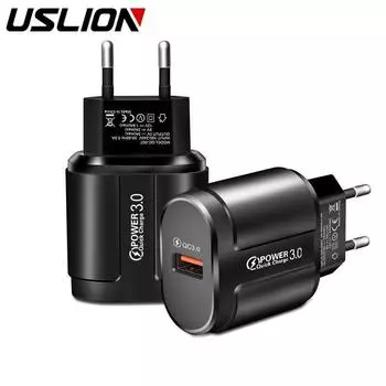 Быстрая зарядка QC3.0 USB, США, ЕС, быстрое зарядное устройство, универсальное зарядное устройство для мобильного телефона, настенный USB-адаптер для зарядного устройства US белый