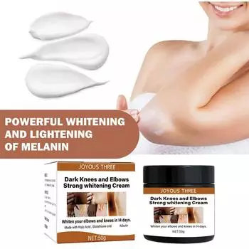 Быстро отбеливающий крем для темных костяшек пальцев корректоры пигментации крем для рук удаление локтей костяшек пальцев в E4C6 white-50g