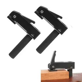 Быстродействующий зажим для столярного рабочего стола, настольный зажим, быстрофиксируемый зажим, инструмент для столярных верстаков с отверстием 20 мм