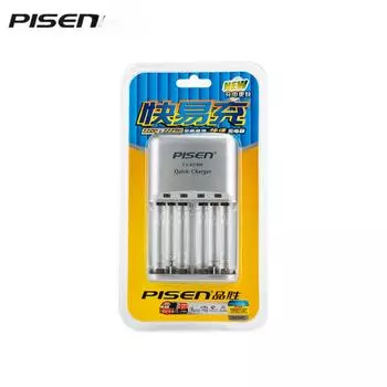 Быстрое и простое зарядное устройство Pinsheng Ni-MH второго поколения для аккумуляторов № 5 AA/№ 7 AAA Универсальное зарядное устройство Recharge single branch белый