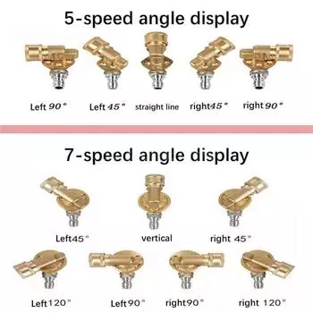 Быстрое соединение Универсальный надежный универсальный аксессуар для мойки высокого давления Мойка высокого давления Техническое обслуживание автомобиля Инновационное навесное оборудование