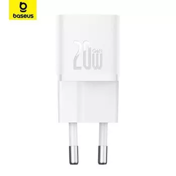 Быстрое зарядное устройство Baseus GaN5(мини) 1C 20 Вт ЕС