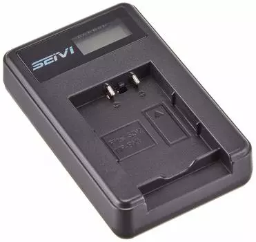 Быстрое зарядное устройство USB-типа для цифровой камеры. Совместимо с аккумулятором Sony. Оснащено ЖК-экраном для отображения уровня заряда [WASHODO] NP-BX1.