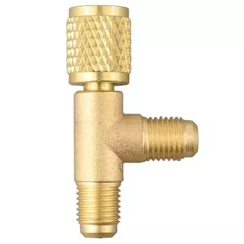 Быстроразъемное соединение с интерфейсом 1/4 дюйма SAE, 3-ходовой переходной интерфейс, латунь