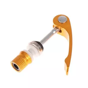 Быстроразъемный зажим подседельного штыря велосипеда, болт подседельного штыря, инструменты для ремонта велосипедного сиденья жёлтый