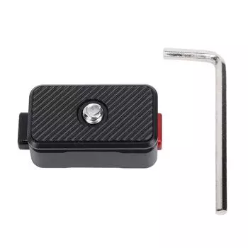 Быстросъемная пластина для камеры, магнитный алюминиевый сплав, 1/4-дюймовый винт, адаптер для крепления камеры QR для ACTION