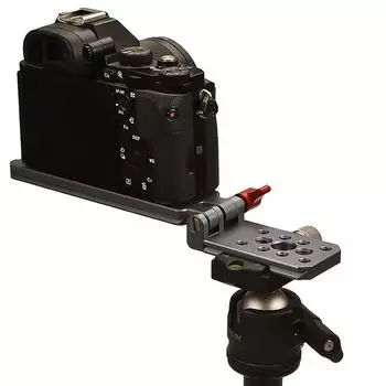 Быстросъемная пластина с вертикальным и горизонтальным переключением L-образной монтажной пластины, совместимая с L-образным кронштейном Arca для штатива Canon Nikon Sony