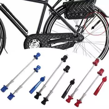 Быстросъемная втулка велосипеда Противоугонная рукоятка для велосипеда Рычаг для велосипеда Детали для велосипеда Рукоятка для велосипеда MTB чёрный