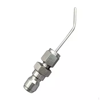 Быстросъемное крепление 1/4 дюйма для инструмента для чистки стиральной машины 5.5cm Bended