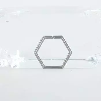 Быстросъемные брелки для ключей Подвески Пряжка Титановые сплавы Брелки Боковые брелки для ключей Кольца Органайзеры Простые в использовании 20mm